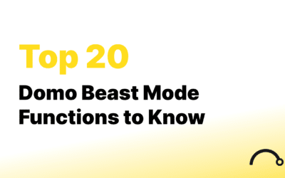 Domo’s 20 Top Beast Mode Functions